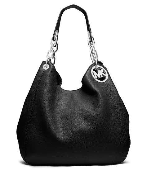 michael kors fulton leather hobo bag|Michael Kors hobo crossbody bag.